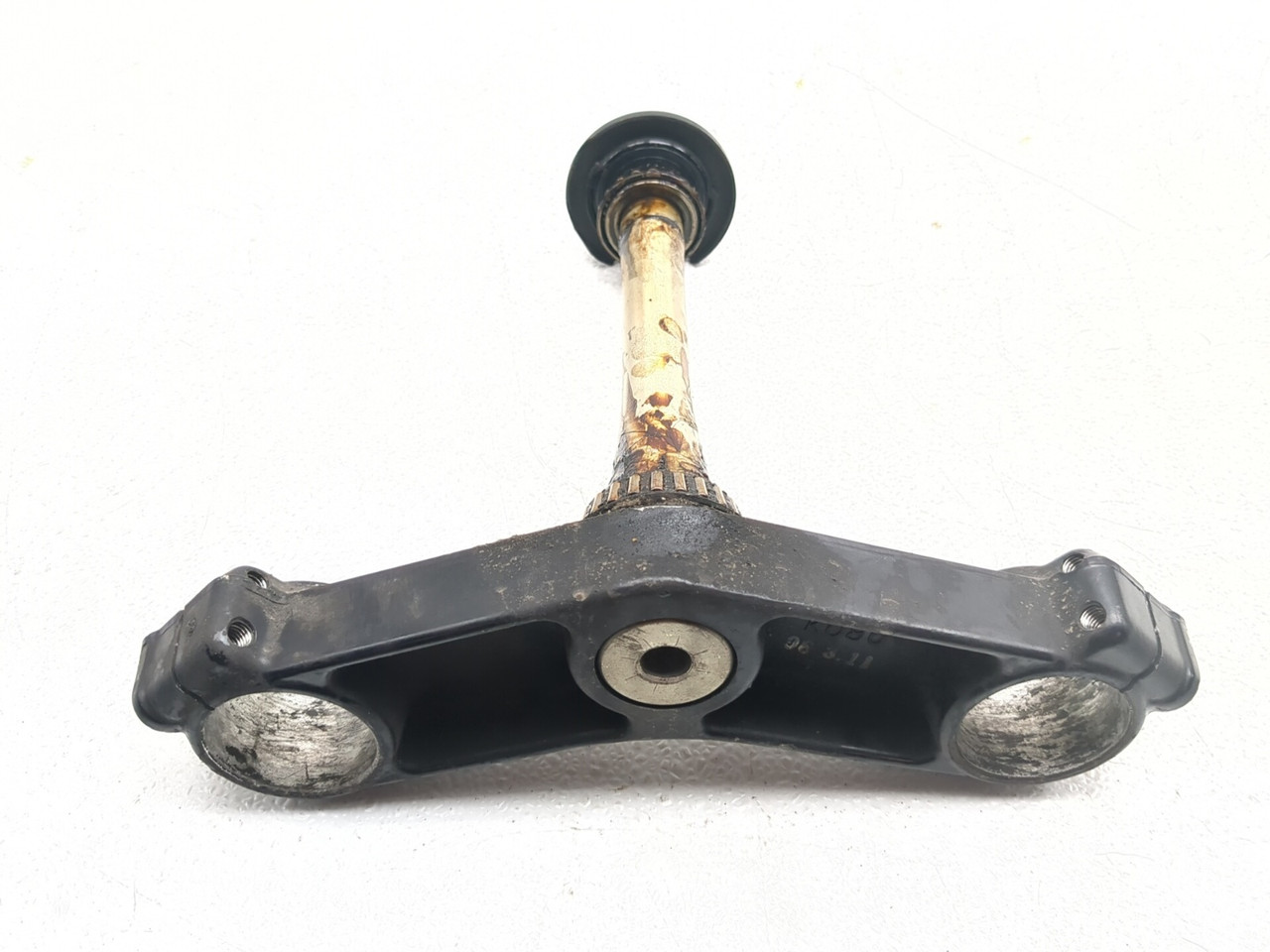 98 99 Kawasaki Ninja ZX6R ZX600G Front Lower Triple Tree Yoke Stem