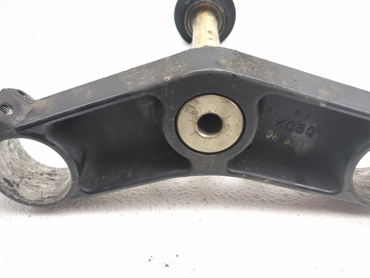 98 99 Kawasaki Ninja ZX6R ZX600G Front Lower Triple Tree Yoke Stem