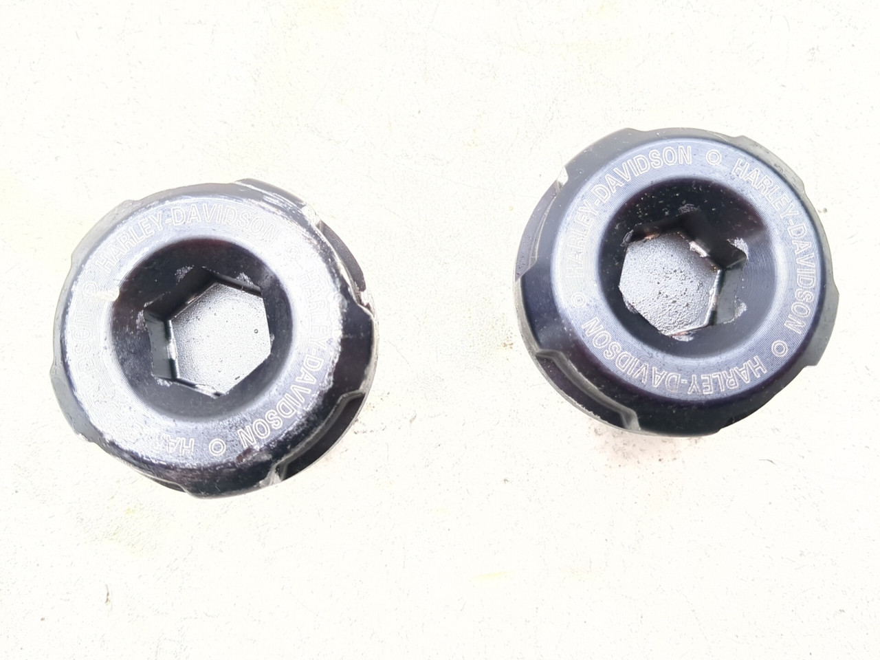 22-25 Harley FXLRST Low Rider ST Front Left & Right Fork Cap - Sun