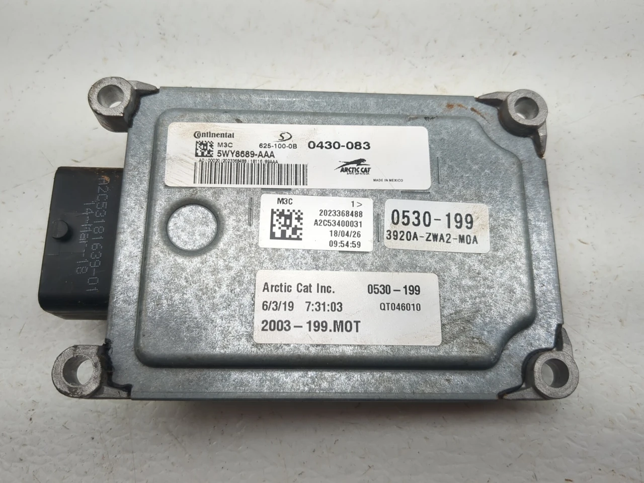 20-22 Tracker Off Road 500S Engine Control Unit (ECU) ECM Box CDI Brain ...