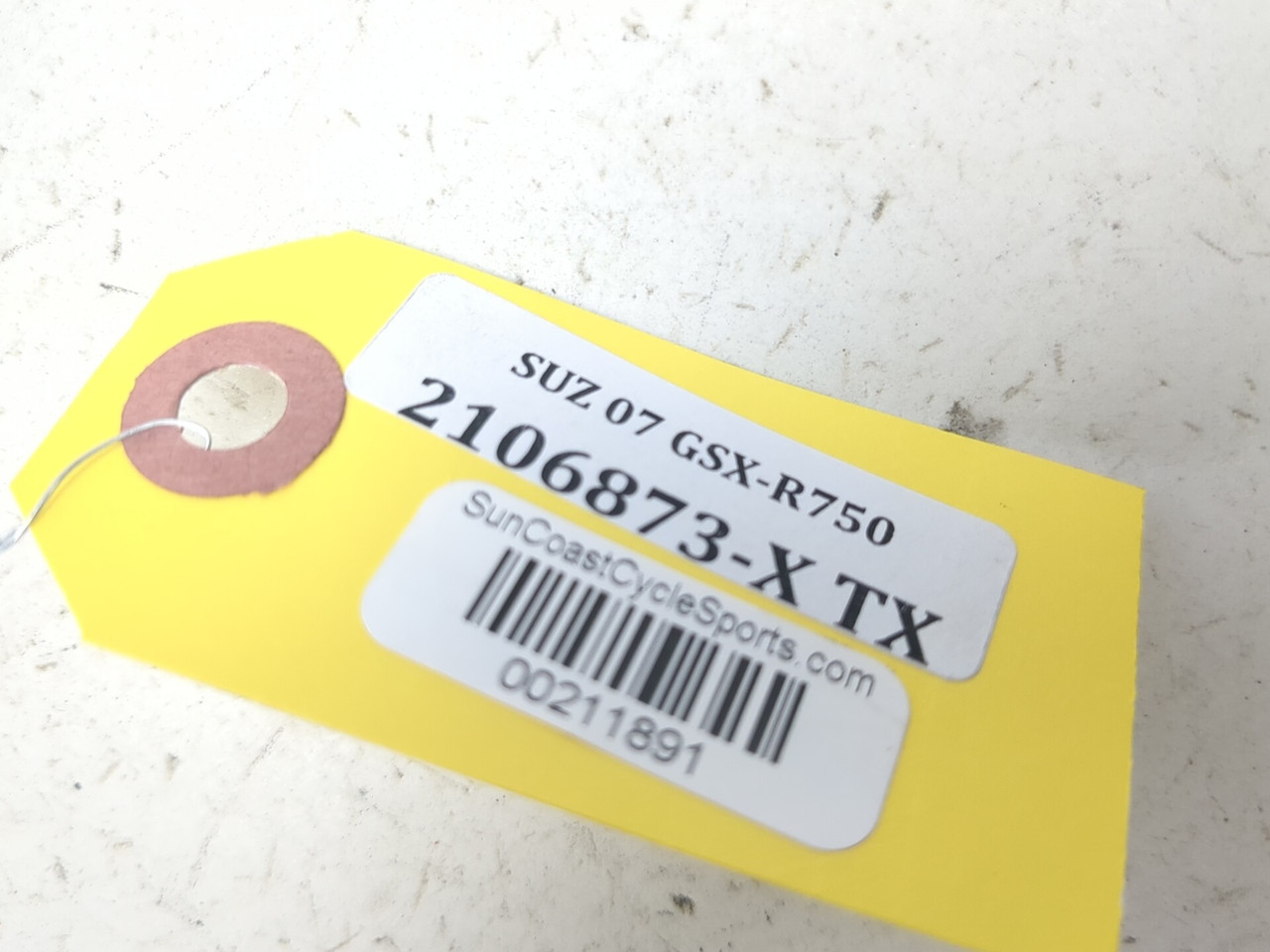 06 07 Suzuki GSXR 600 750 Front Left Handlebar Switch Assembly