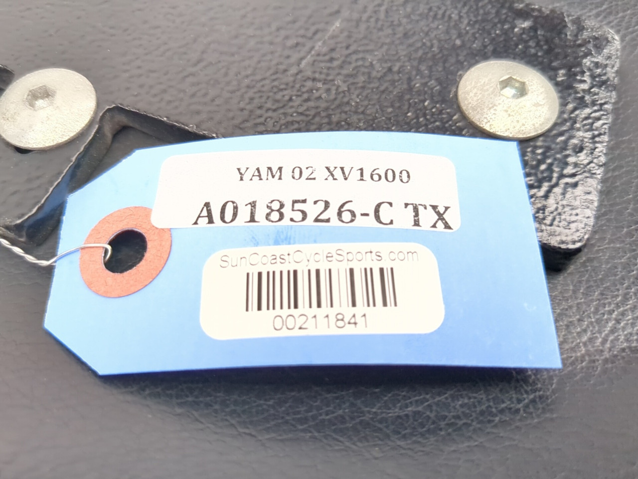 YAMA・YYP 99-03 Yamaha Road Star XV1600 Driver Backrest Pad - Sun Coast