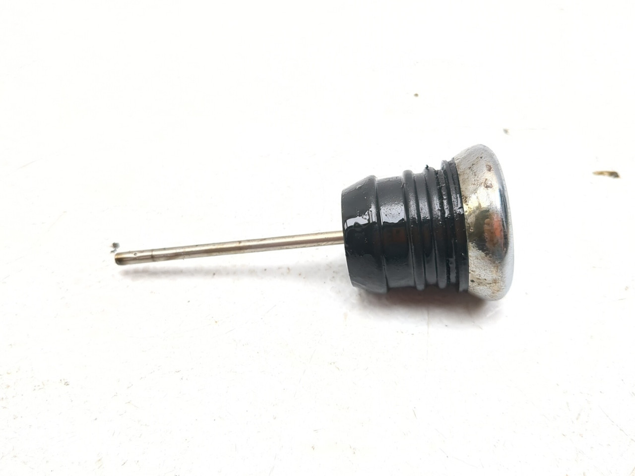 その他 B-UP 90-99 Harley Softail Fatboy FLSTF Oil Temperature Gauge Dipstick