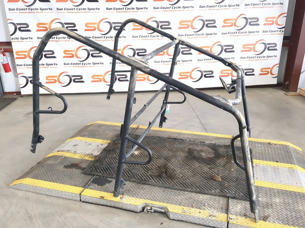 17-25 Kawasaki Mule Pro DXT KAF1000 Roll Cage & Mirror Roll Cage