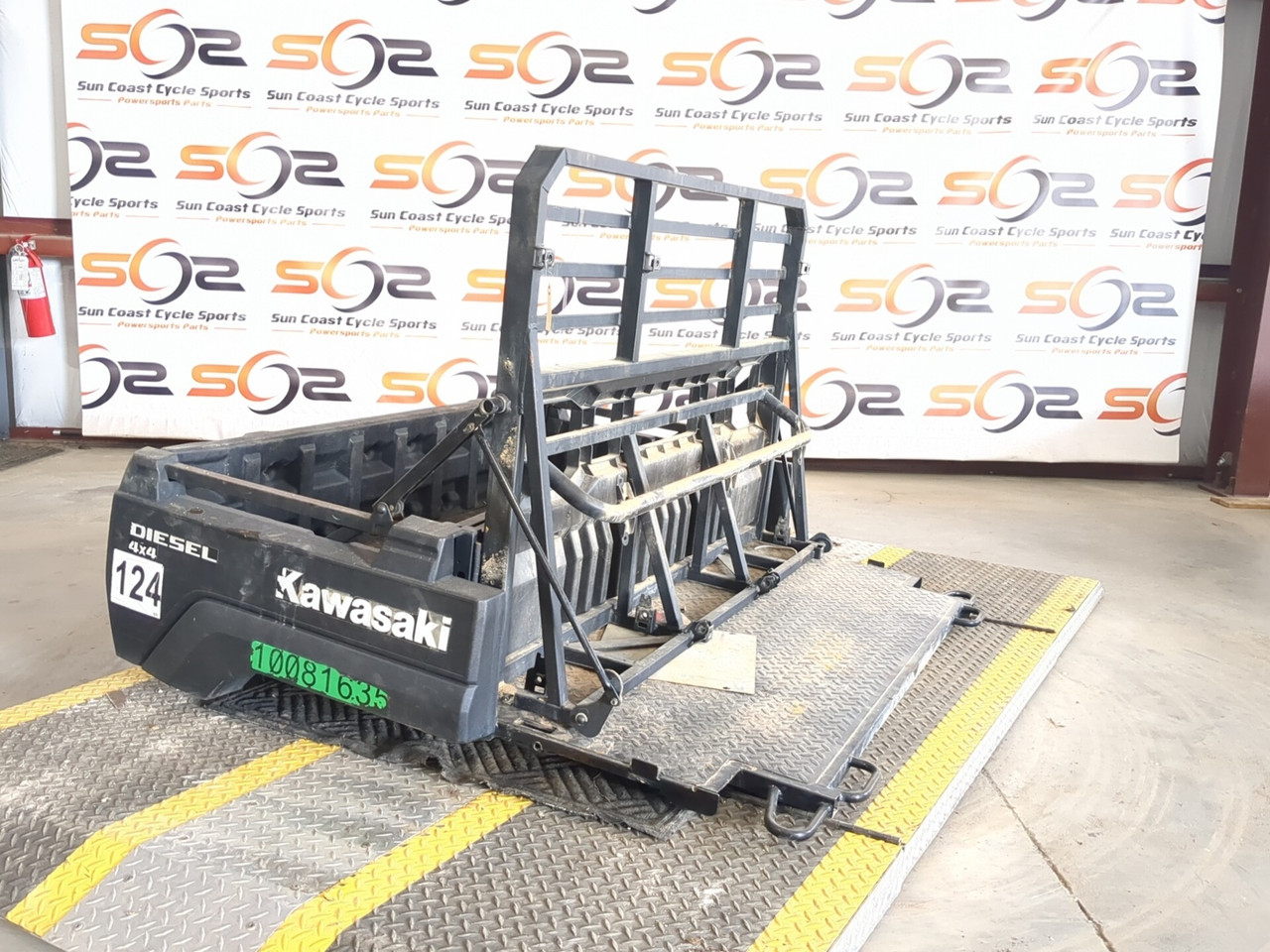 17-25 Kawasaki Mule Pro DXT KAF1000 Rear Bed & Headache Rack Cargo