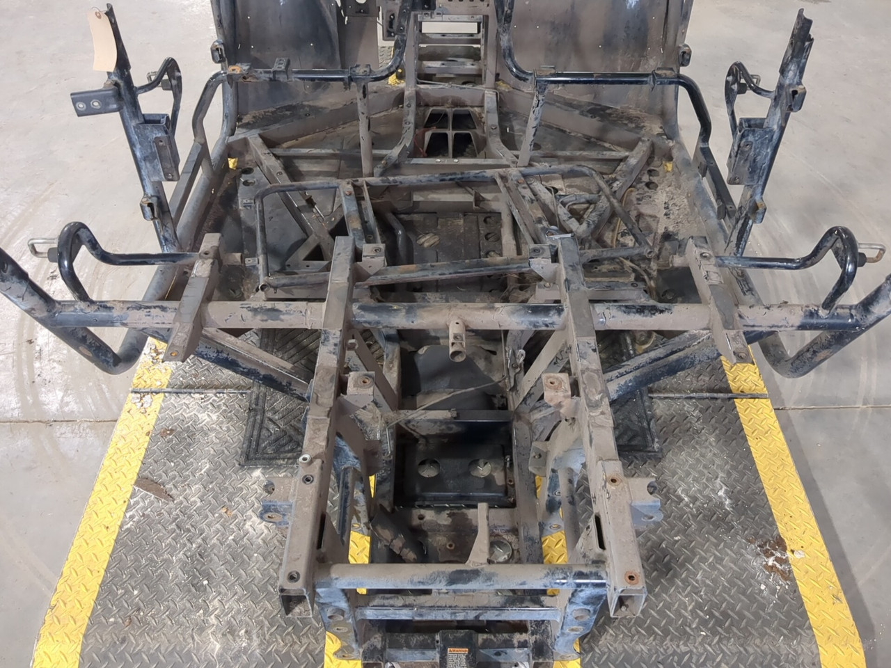 17-25 Kawasaki Mule Pro DXT KAF1000 Main Frame Chassis BOS