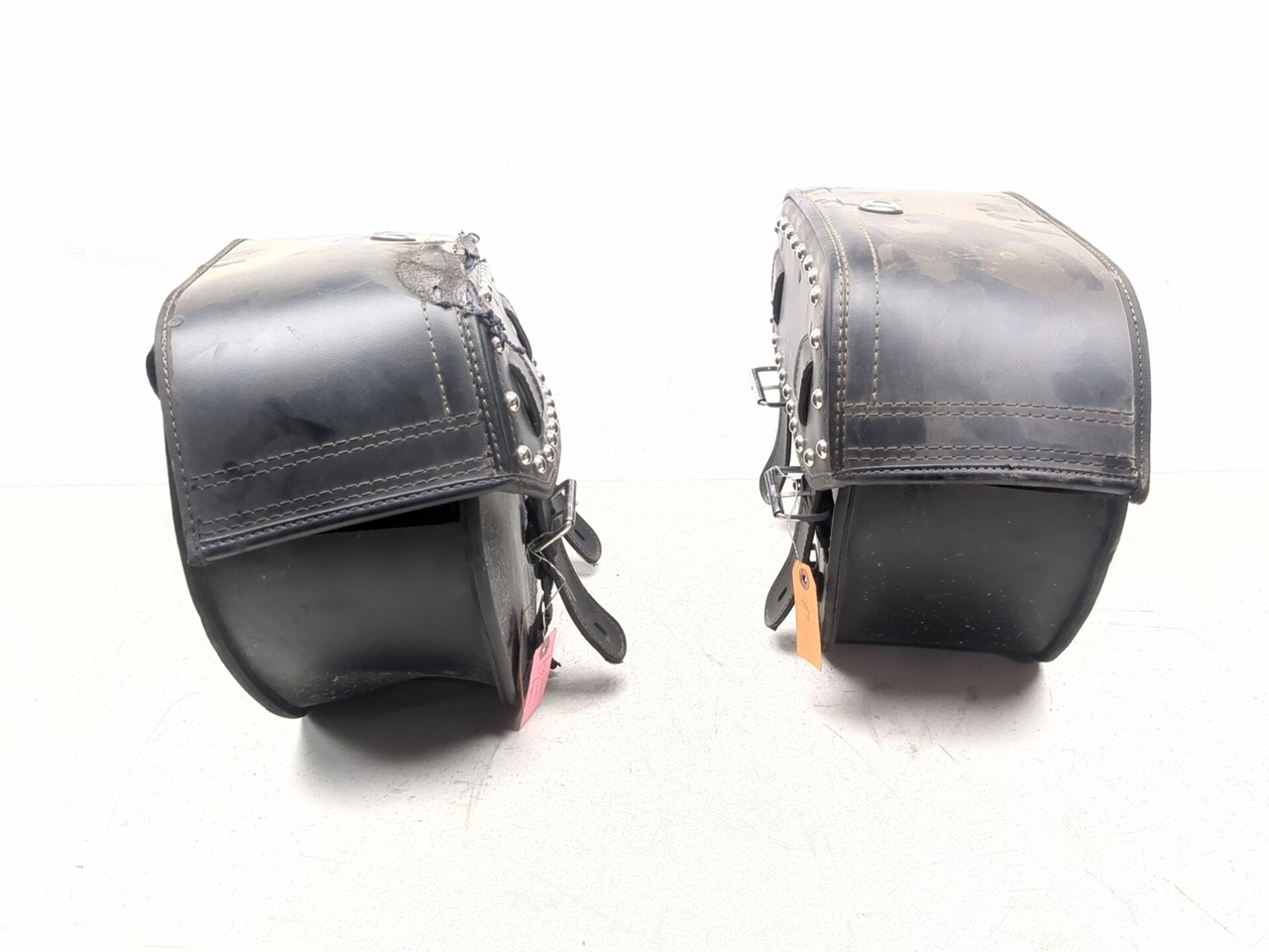 90-99 Harley Softail Fatboy FLSTF Rear Viking Bags Left & Right