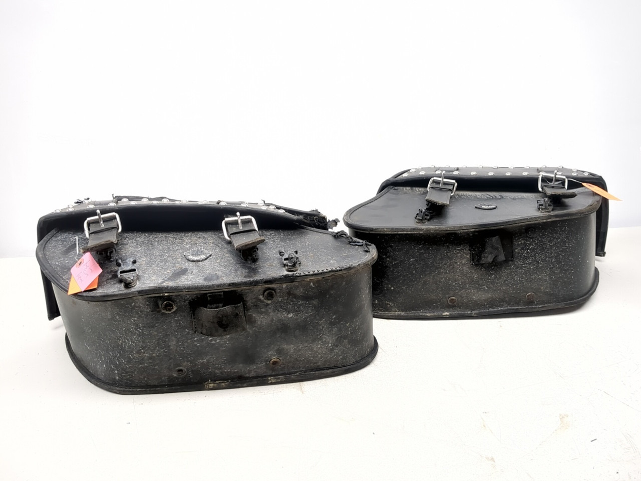 90-99 Harley Softail Fatboy FLSTF Rear Viking Bags Left & Right