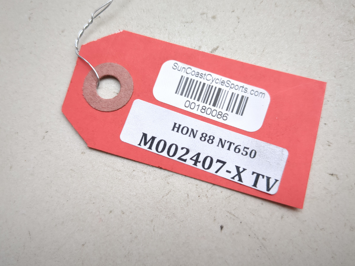 88-91 Honda NT650 Hawk GT Rear Wheel Swing Arm Frame - Sun Coast