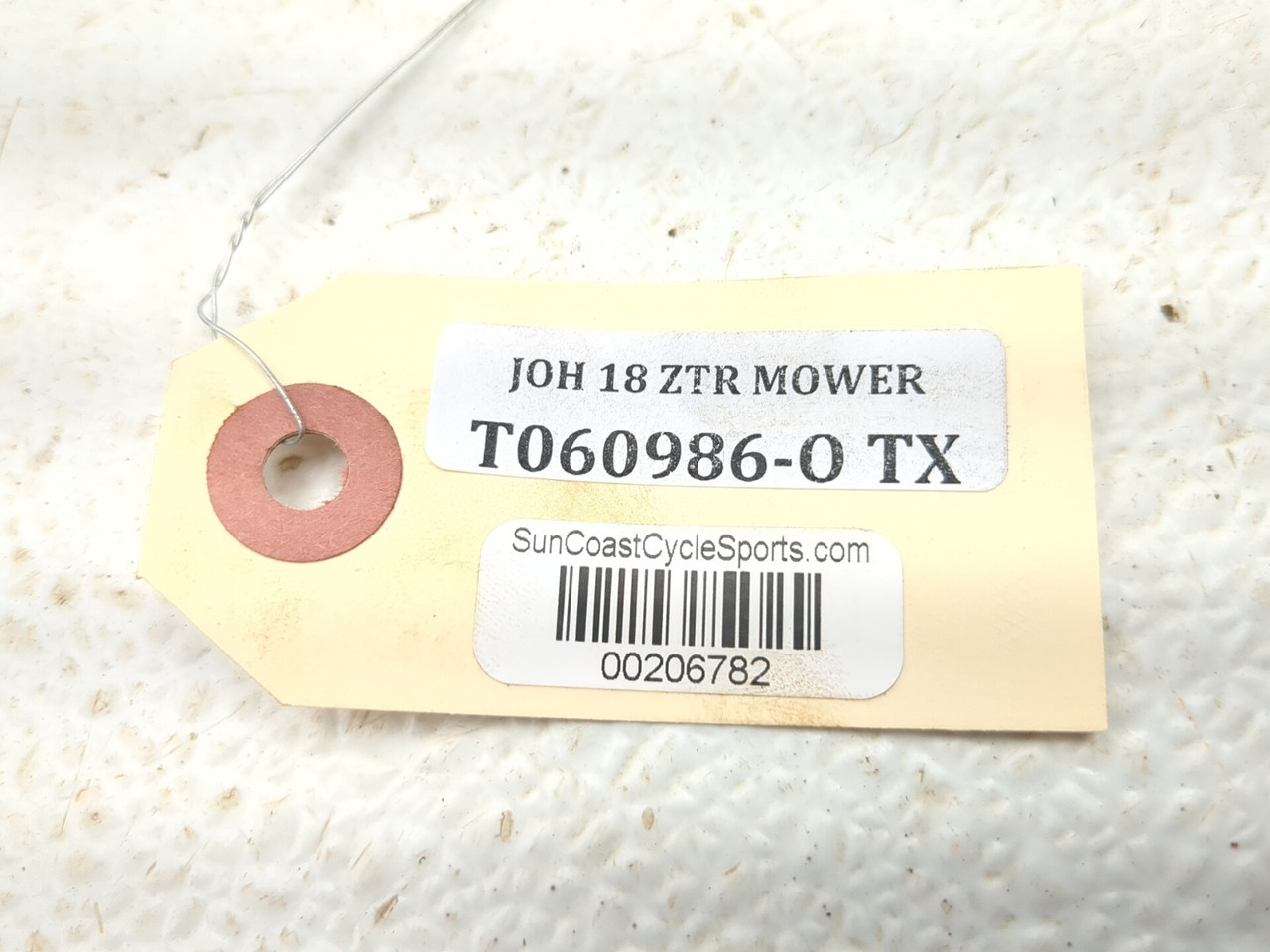 16-24 John Deere Z930M Ztrak Mower Main Frame Chassis B - Sun