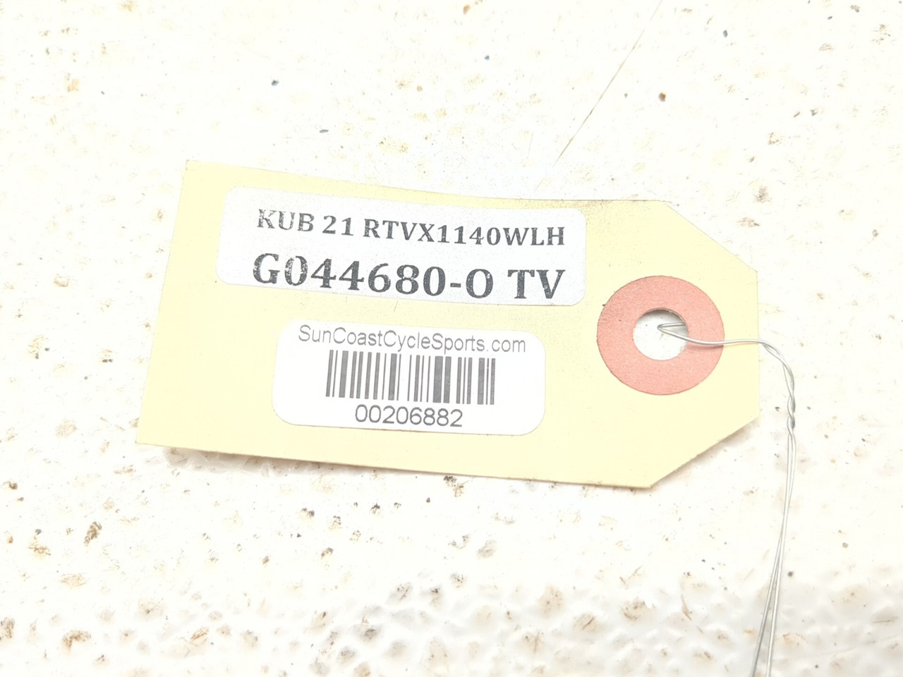 16-25 Kubota RTV X1140 Front Left Seat Backrest Pad Bench Driver