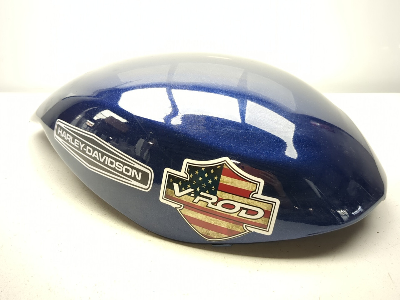06-08 Harley Night Rod VRSCD Right Side Gas Fuel Tank Cover - Sun