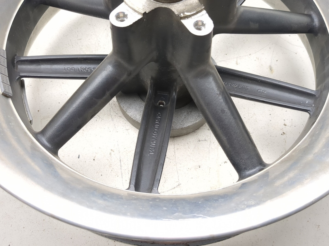 06-08 Harley Night Rod VRSCD Rear Wheel Rim STRAIGHT 18X5.50 41303