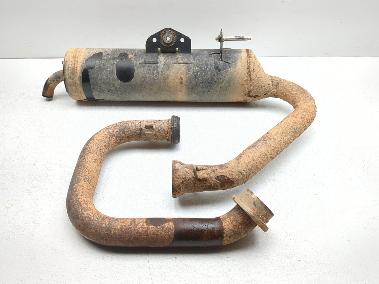 その他 lobin 16-23 Yanmar Longhorn Viking 700 Rear Muffler & Header Pipe