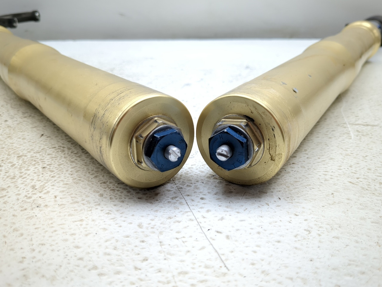 08-16 Honda CB1000R Left & Right Front Fork Leg Tube Inverted