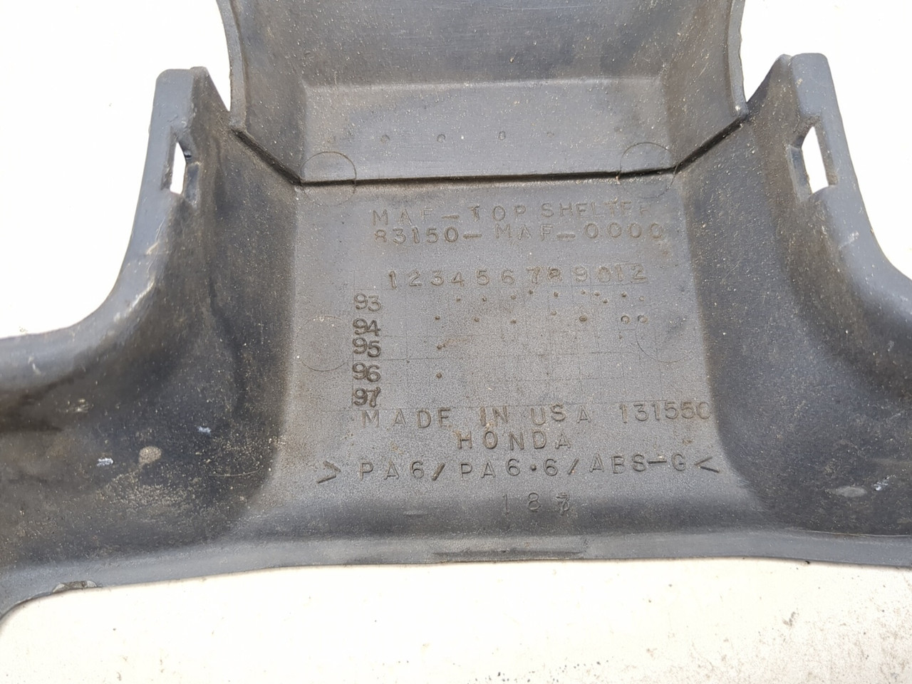 専用ページ ⑥ 88-00 Honda GL1500 Goldwing Front Top Shelter 83150-MAF-0000 - Sun