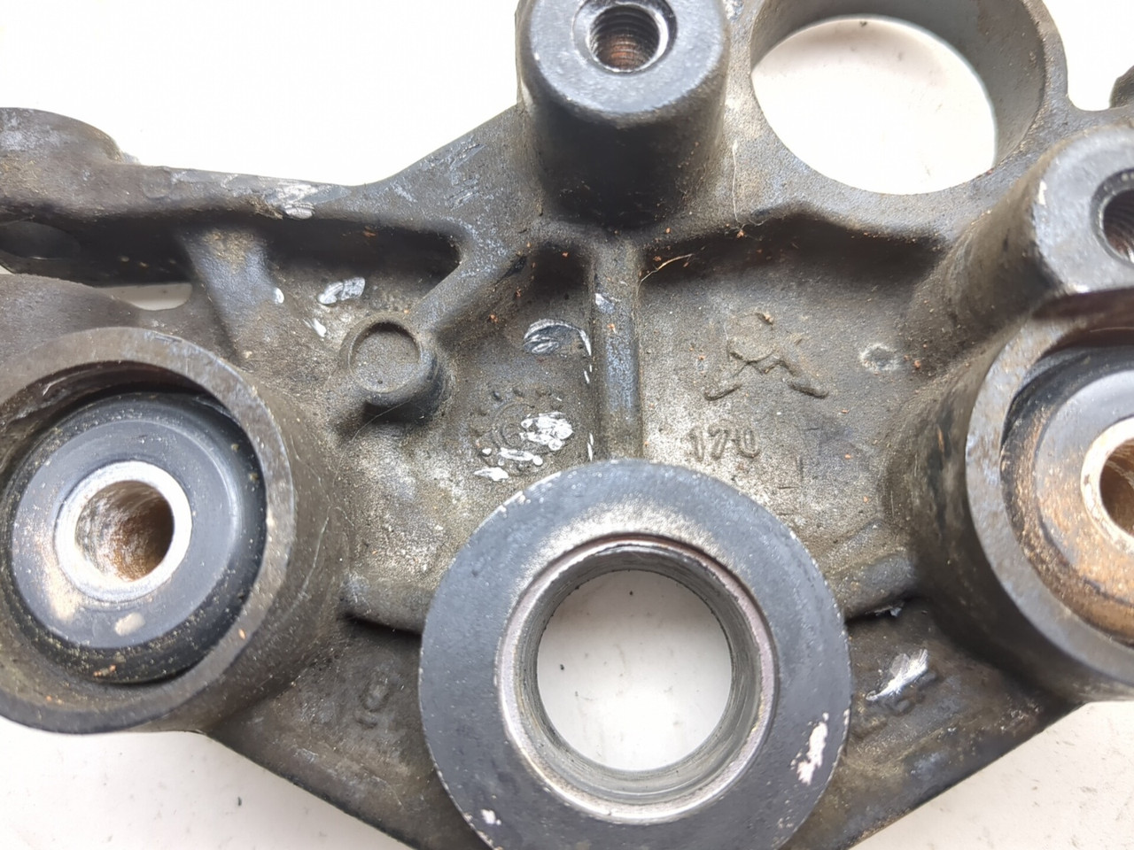 08-12 Moto Guzzi V7 Classic 750 Front Upper Triple Tree Top Yoke