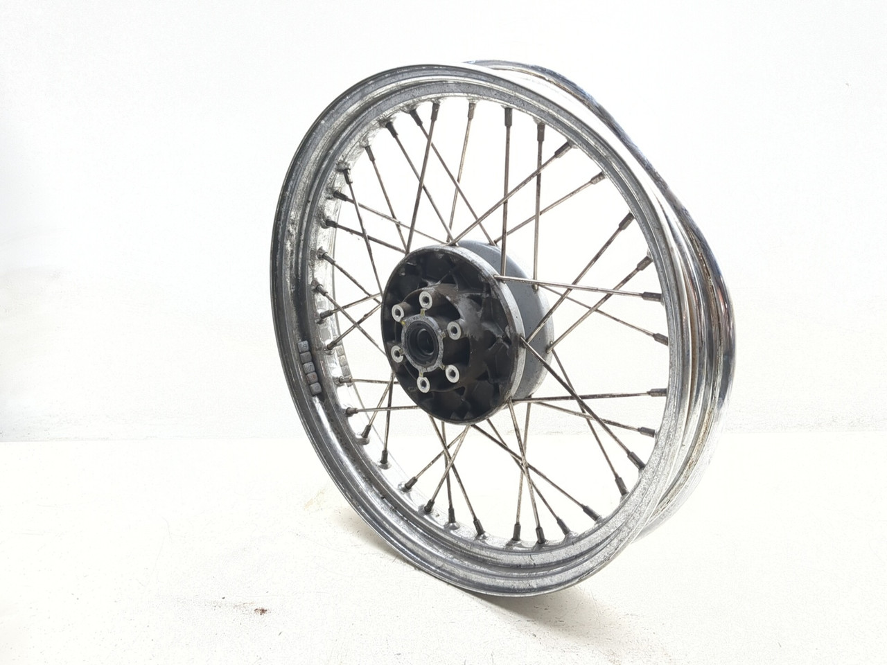 08-12 Moto Guzzi V7 Classic 750 Front Wheel Rim 18X2.50 DAMAGED