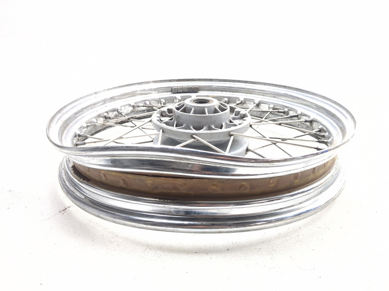 08-12 Moto Guzzi V7 Classic 750 Front Wheel Rim 18X2.50 DAMAGED