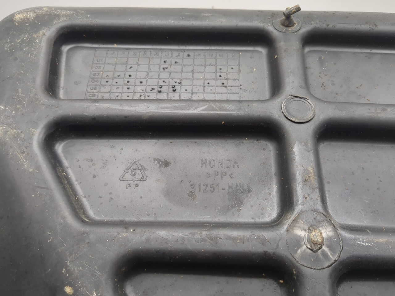 02-07 Honda Aquatrax F-12 Front Storage Bin Compartment Box - Sun