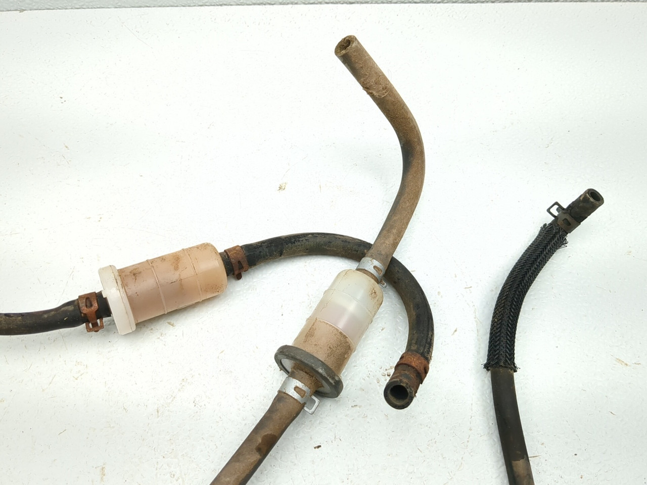 05-16 Kawasaki Mule 600 610 KAF400 Canister & Lines Charcoal