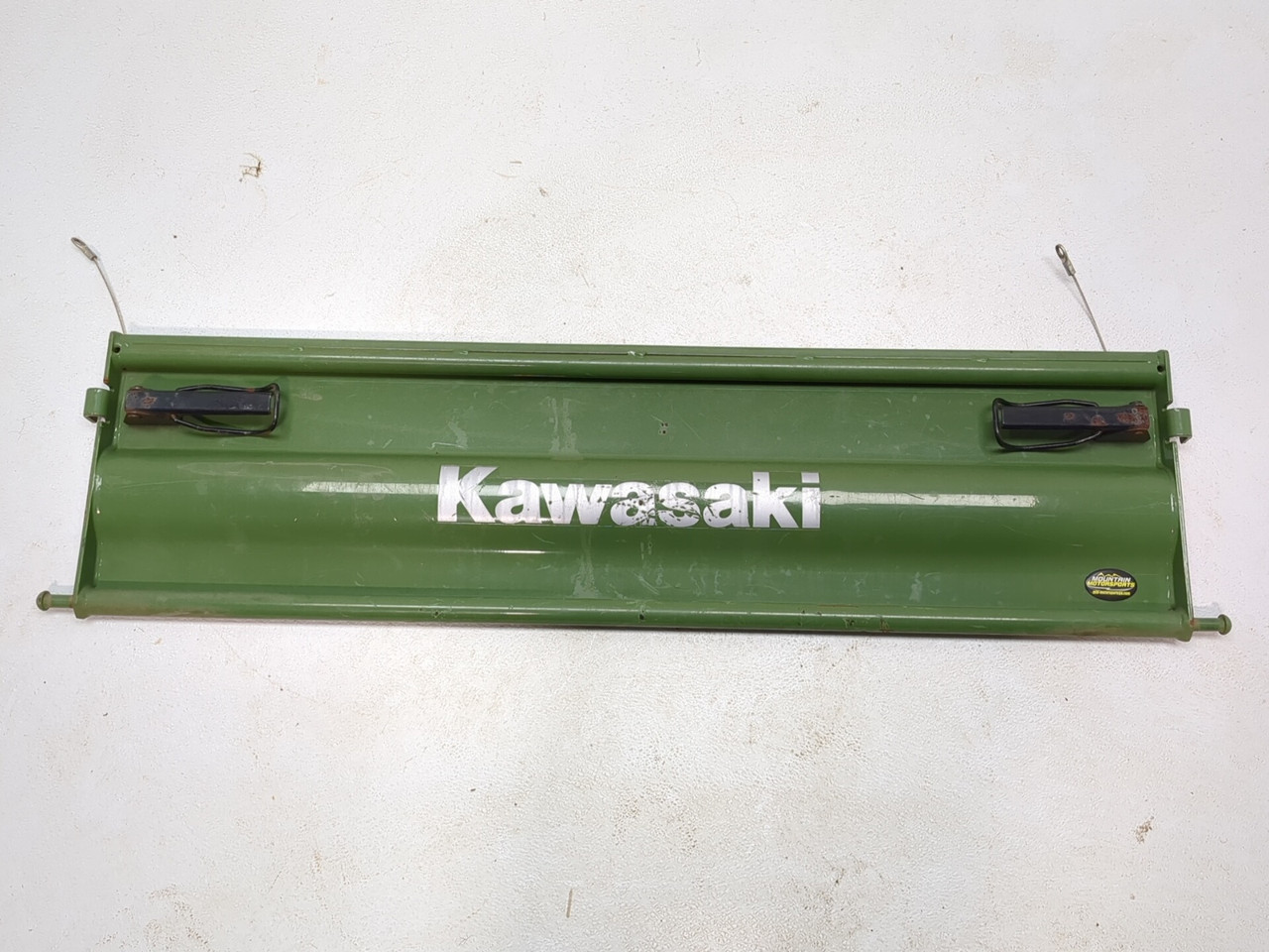 05-16 Kawasaki Mule 600 610 KAF400 Rear Tailgate with Hooks - Sun