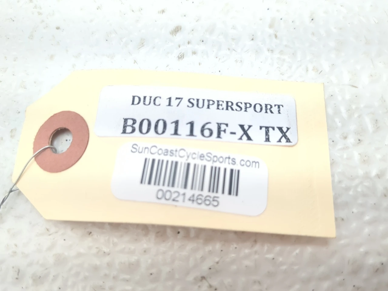 17-20 Ducati Supersport 939 Front Headlight Lower Trim Panel