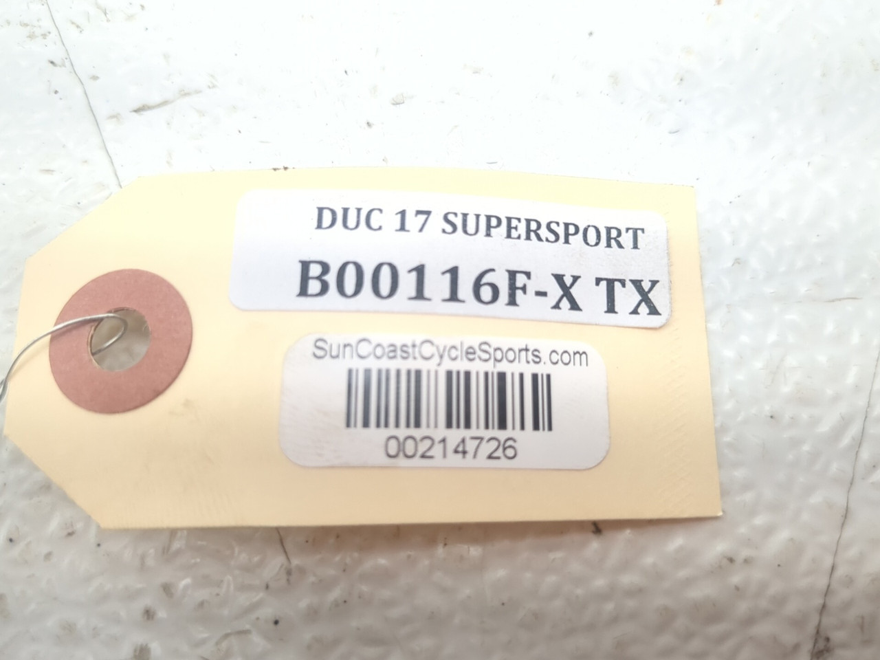 ポカティ 17-20 Ducati Supersport 939 Front Steering Yoke Mud Flap 4601E461A