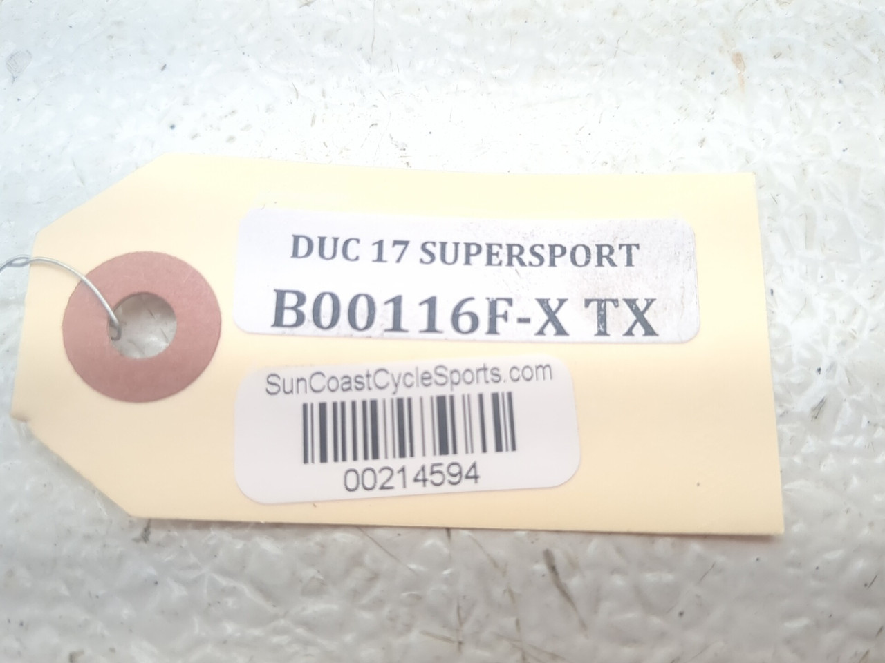 17-20 Ducati Supersport 939 Lock Set W/ Gauge Ignition ECU Module