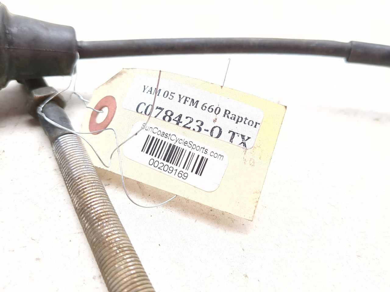 01-05 Yamaha Raptor 660 Front Clutch Cable 5LP-26335-20-00 TRSH AP