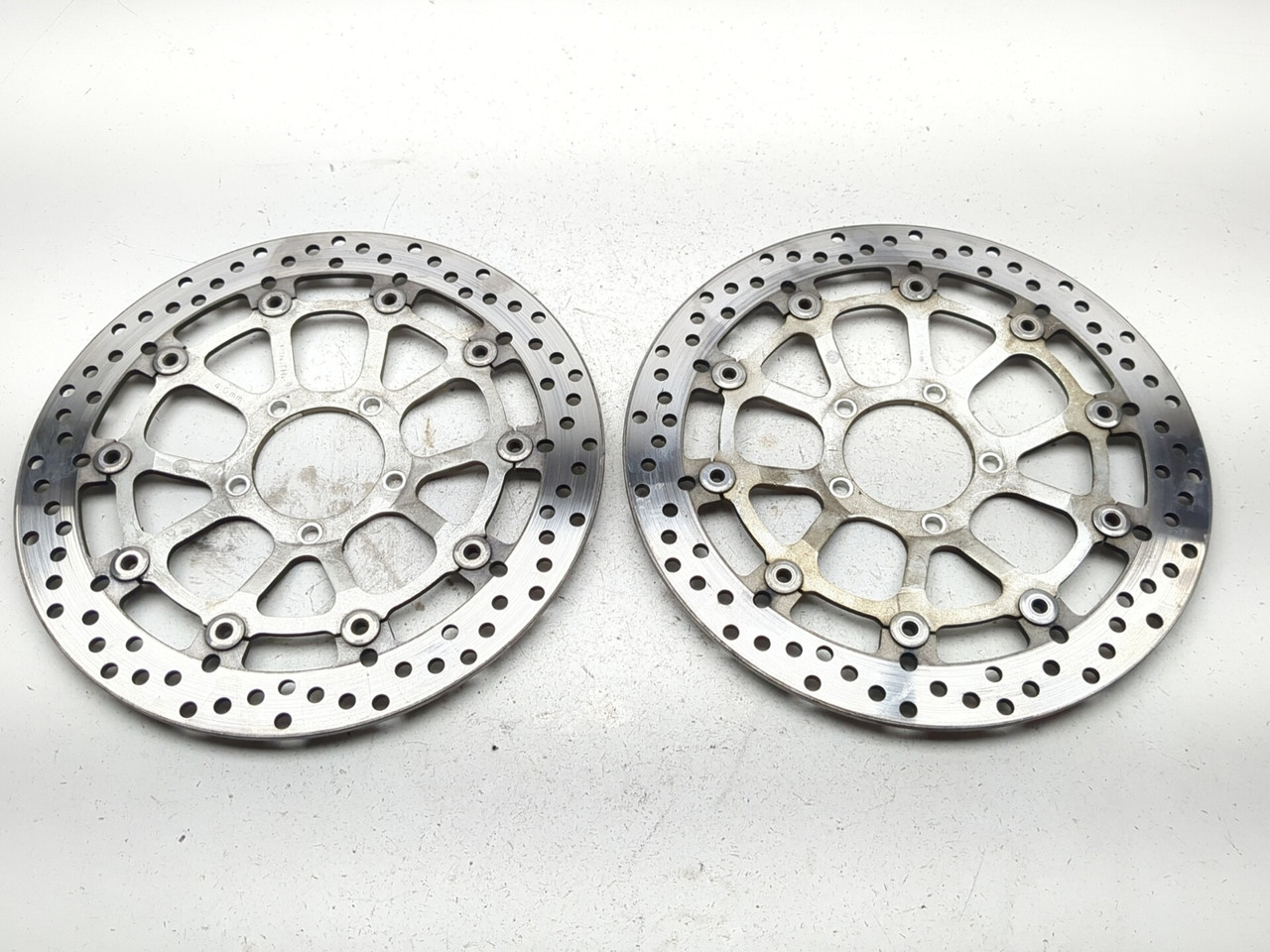 03-06 Ducati 749 999 Left & Right Front Brake Rotor Disc 49240751A