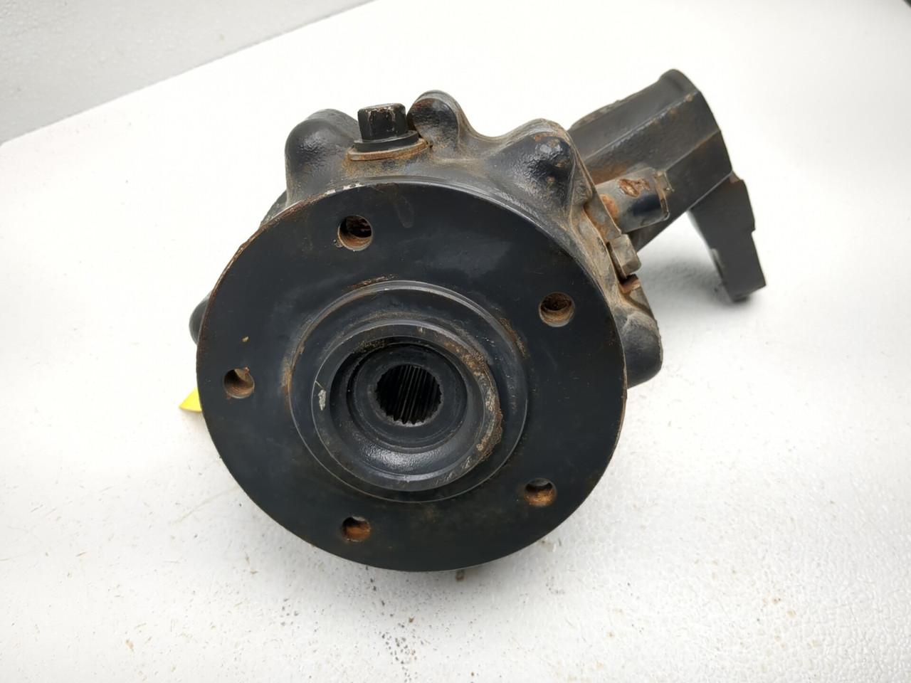 09-14 Kubota RTV1100 Front Left Steering Knuckle Hub Assembly
