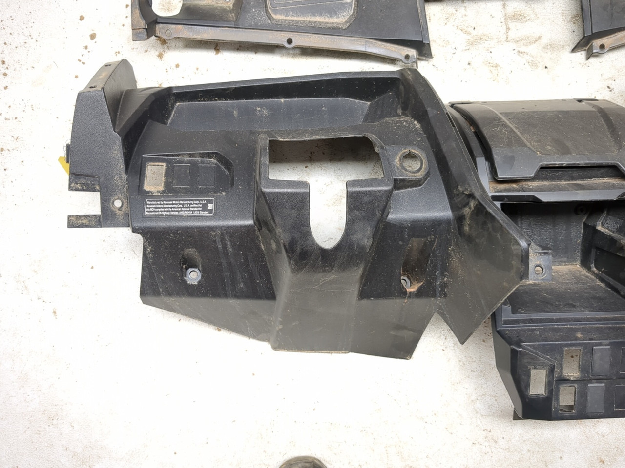 20-24 Kawasaki KRX KRF Teryx 1000 Front Dashboard & Glove Box Set