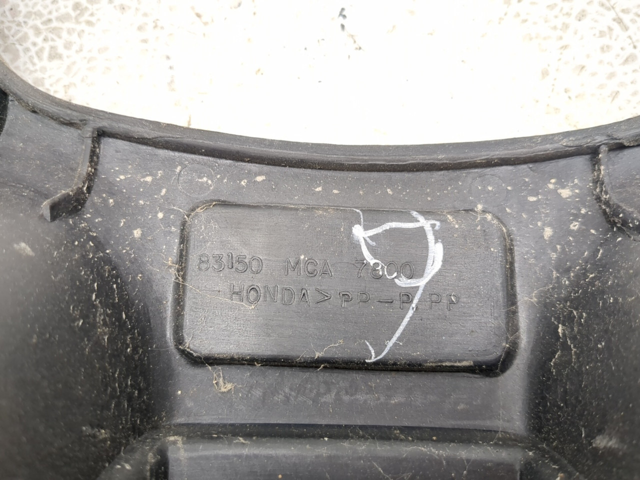 ATTN: DMG - 01-05 Honda Goldwing 1800 GL1800 Front Inner Fairing