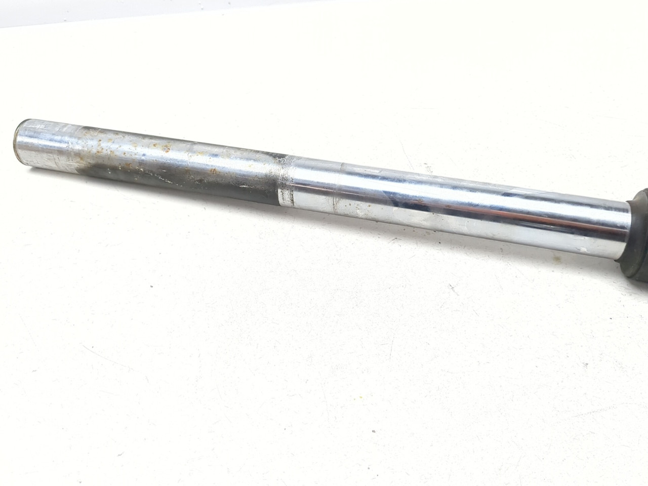 09-19 Suzuki TU250X Left Front Fork Leg Tube Inverted Suspension