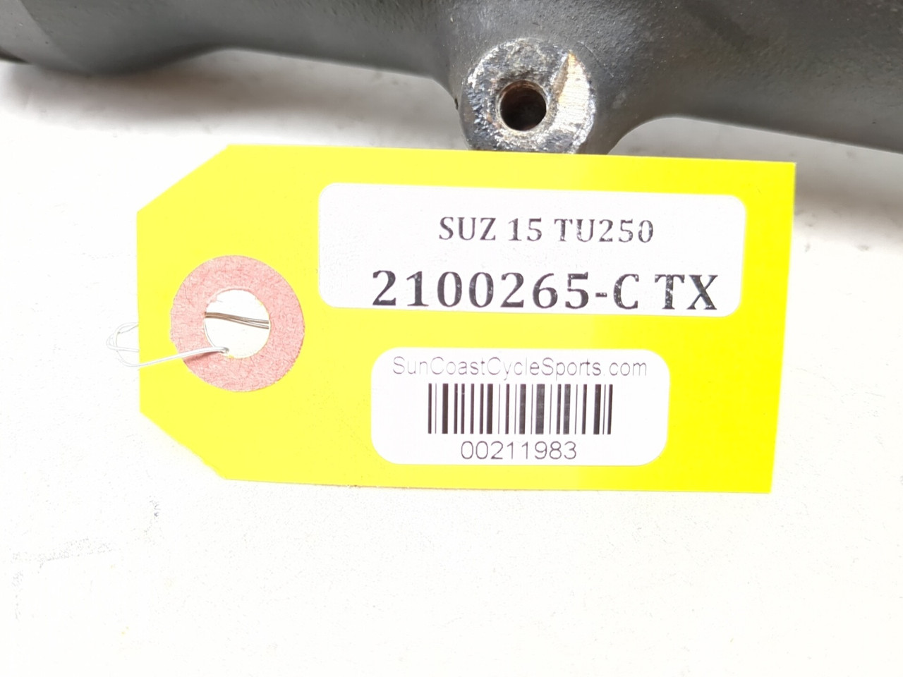 09-19 Suzuki TU250X Left Front Fork Leg Tube Inverted Suspension