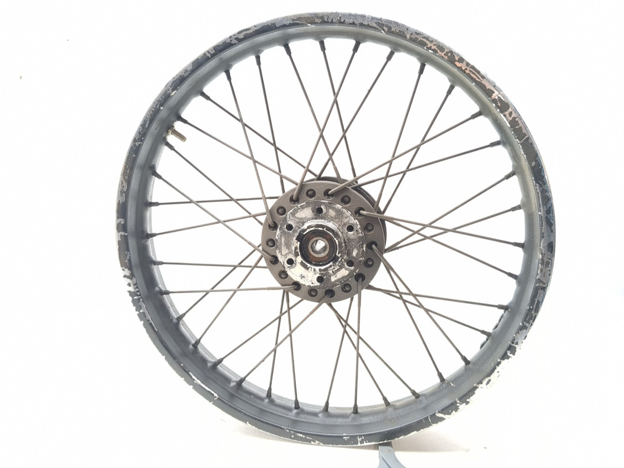 09-19 Suzuki TU250X Front Wheel Rim 18X1.85 STRAIGHT 54111-25D30