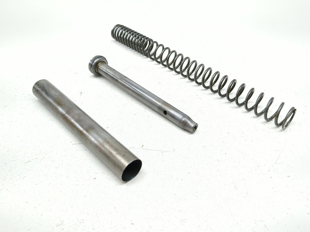09-19 Suzuki TU250X Front Fork Internal Spring Spacer Damper Rod