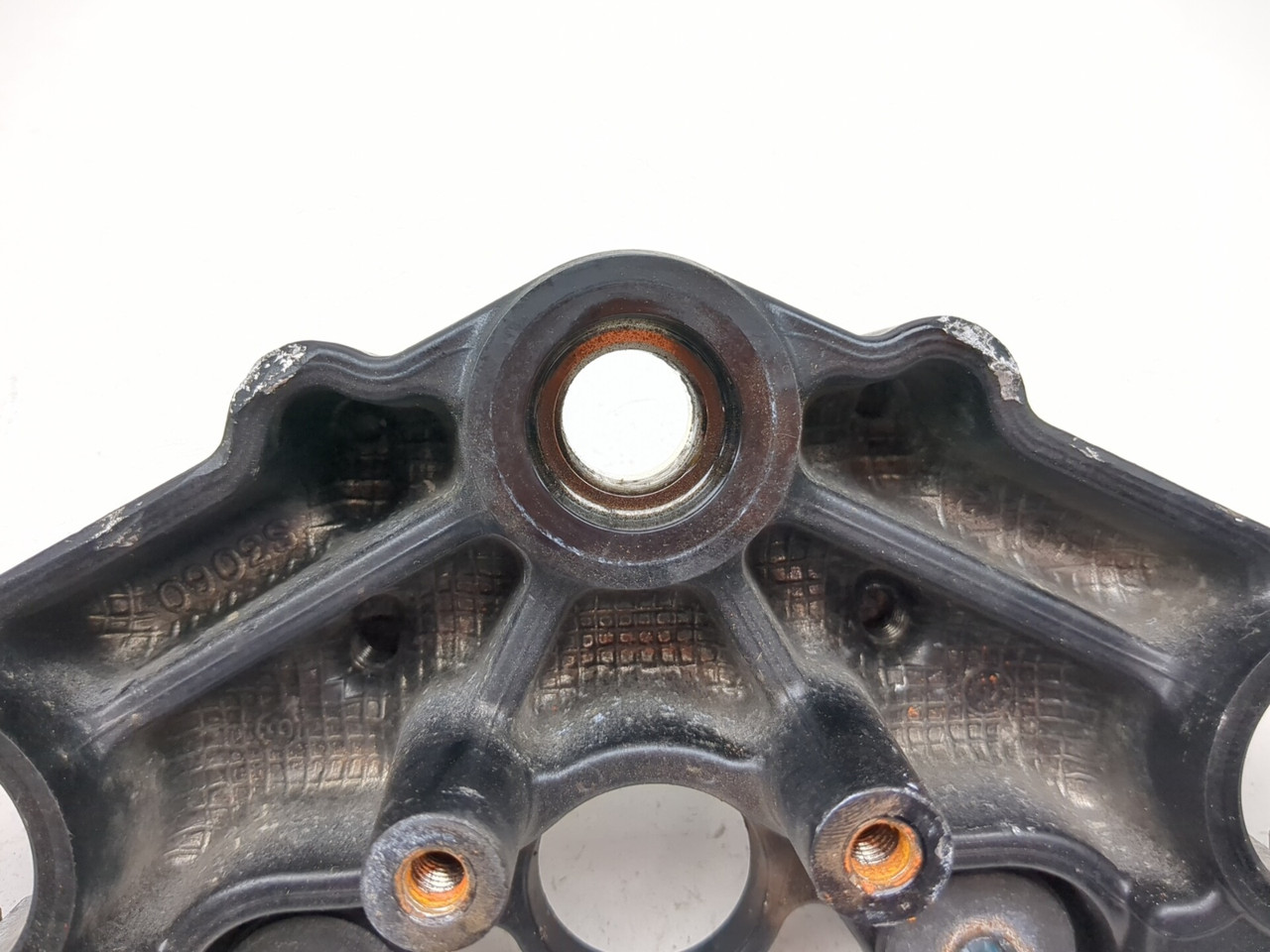 09-19 Suzuki TU250X Front Upper Triple Tree & Risers - Sun Coast 09-19 Suzuki TU250X Front Upper Triple Tree & Risers - Sun Coast