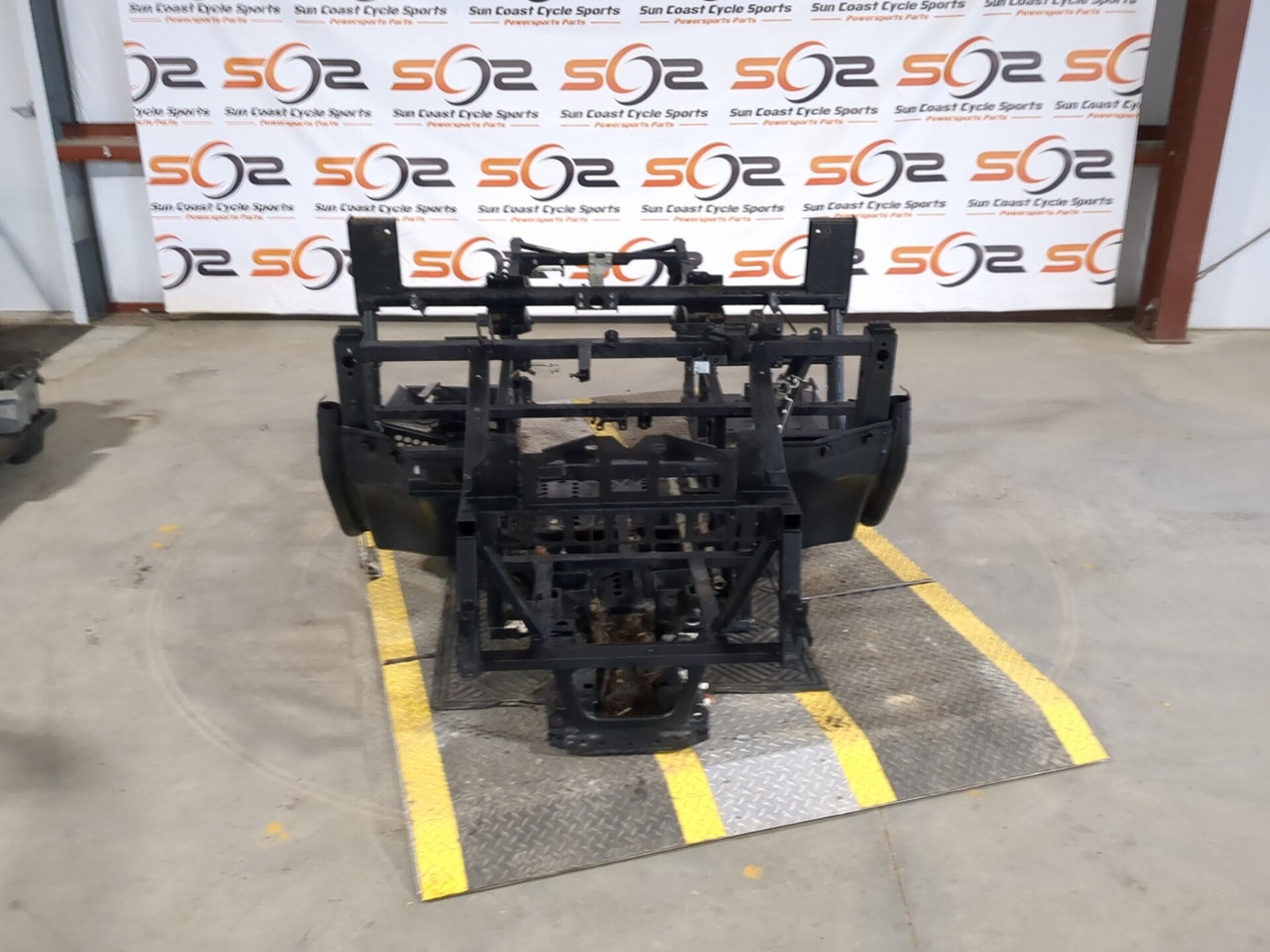 14-22 Kubota RTV X900 Main Frame Chassis K7591-97210 CLN - Sun