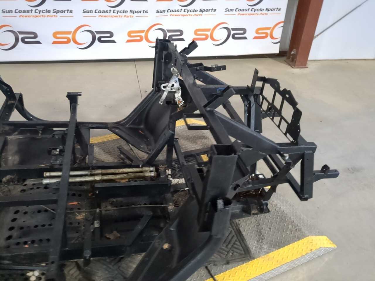 14-22 Kubota RTV X900 Main Frame Chassis K7591-97210 CLN - Sun