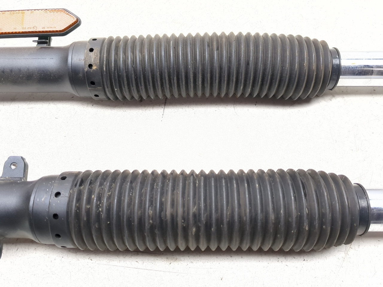 22-25 Kawasaki KLR650 Left Right Front Fork Tubes Leg Inverted