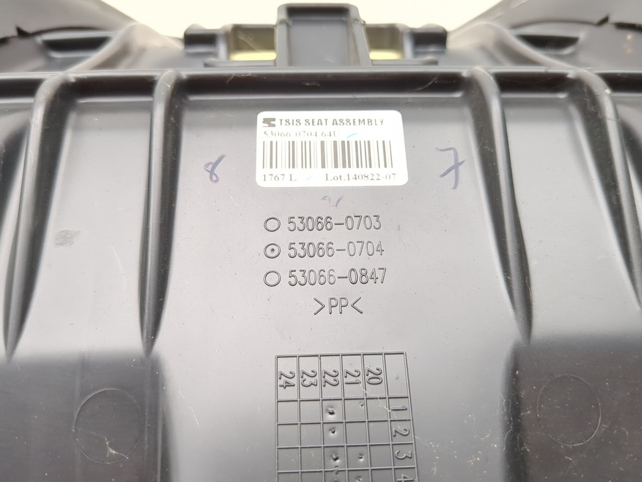 22-25 Kawasaki KLR650 Seat Bench Saddle Driver Passenger - Sun