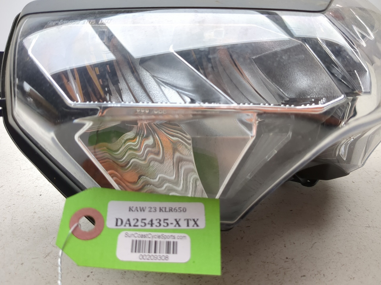 22-25 Kawasaki KLR650 Front Headlight 23004-0414 - Sun Coast Cycle