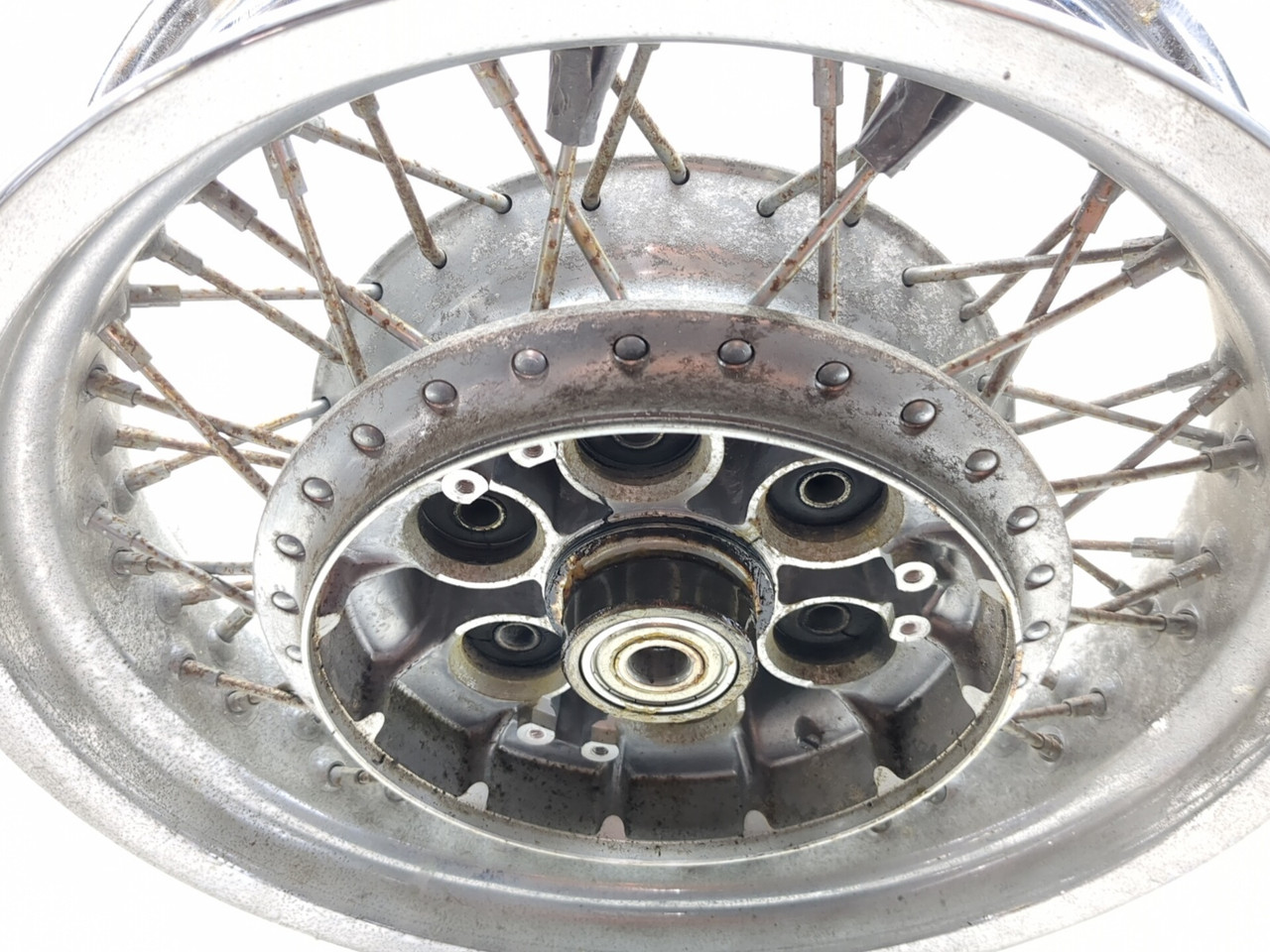 87-08 Suzuki VS1400 Intruder 1400 Rear Wheel Rim 15X4 STRAIGHT