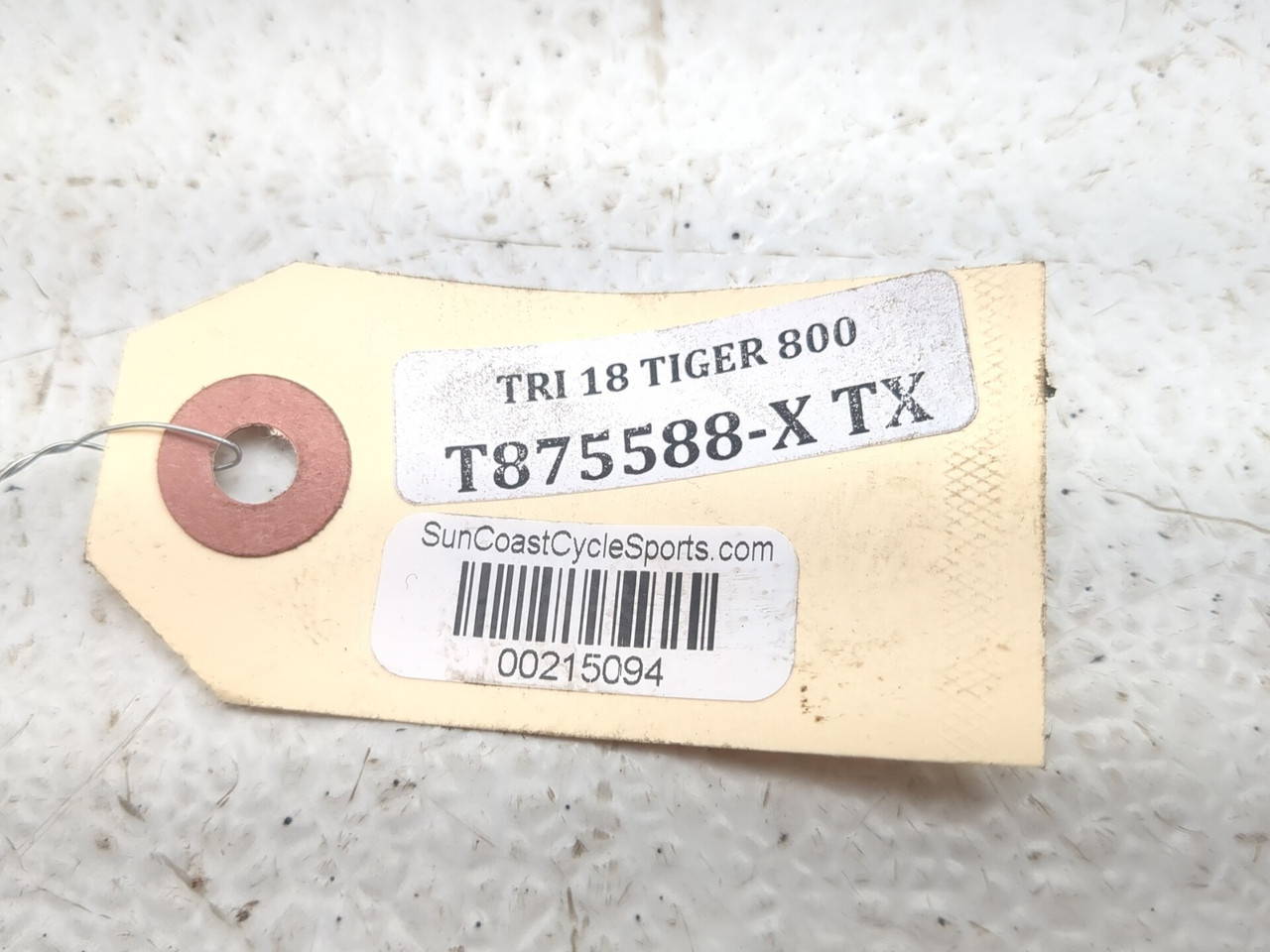 17-19 Triumph Tiger 800 XCX Ignition Switch Gas Cap Seat Lock ECU
