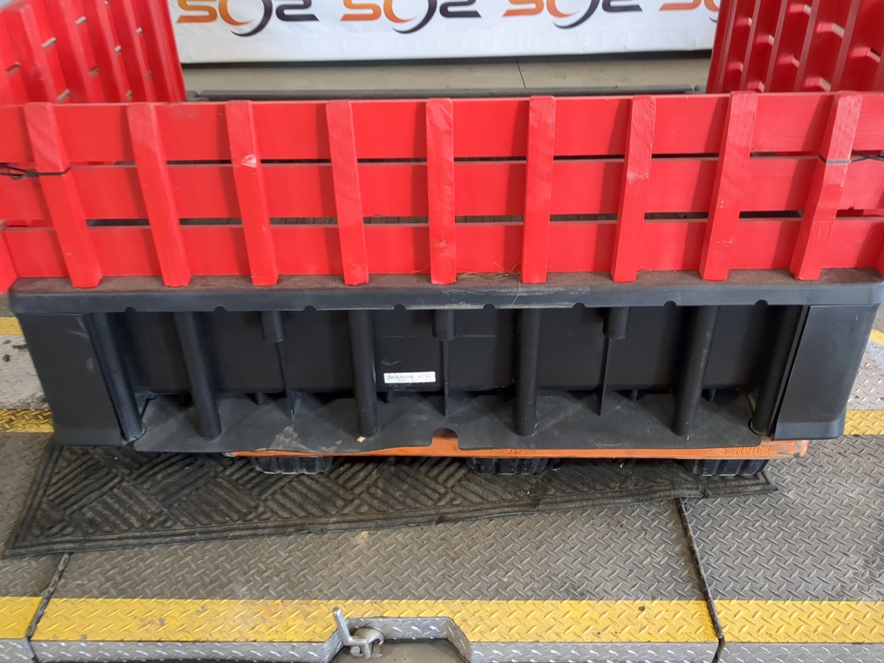 10-14 Polaris Ranger 800 XP Rear Cargo Box with Side Rack Cargo