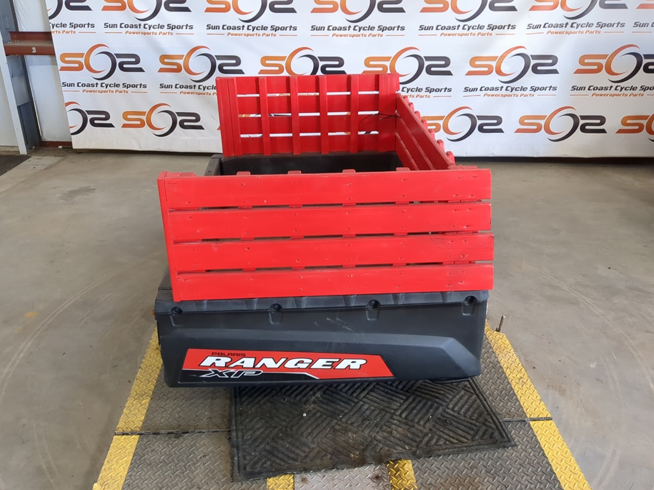 10-14 Polaris Ranger 800 XP Rear Cargo Box with Side Rack Cargo