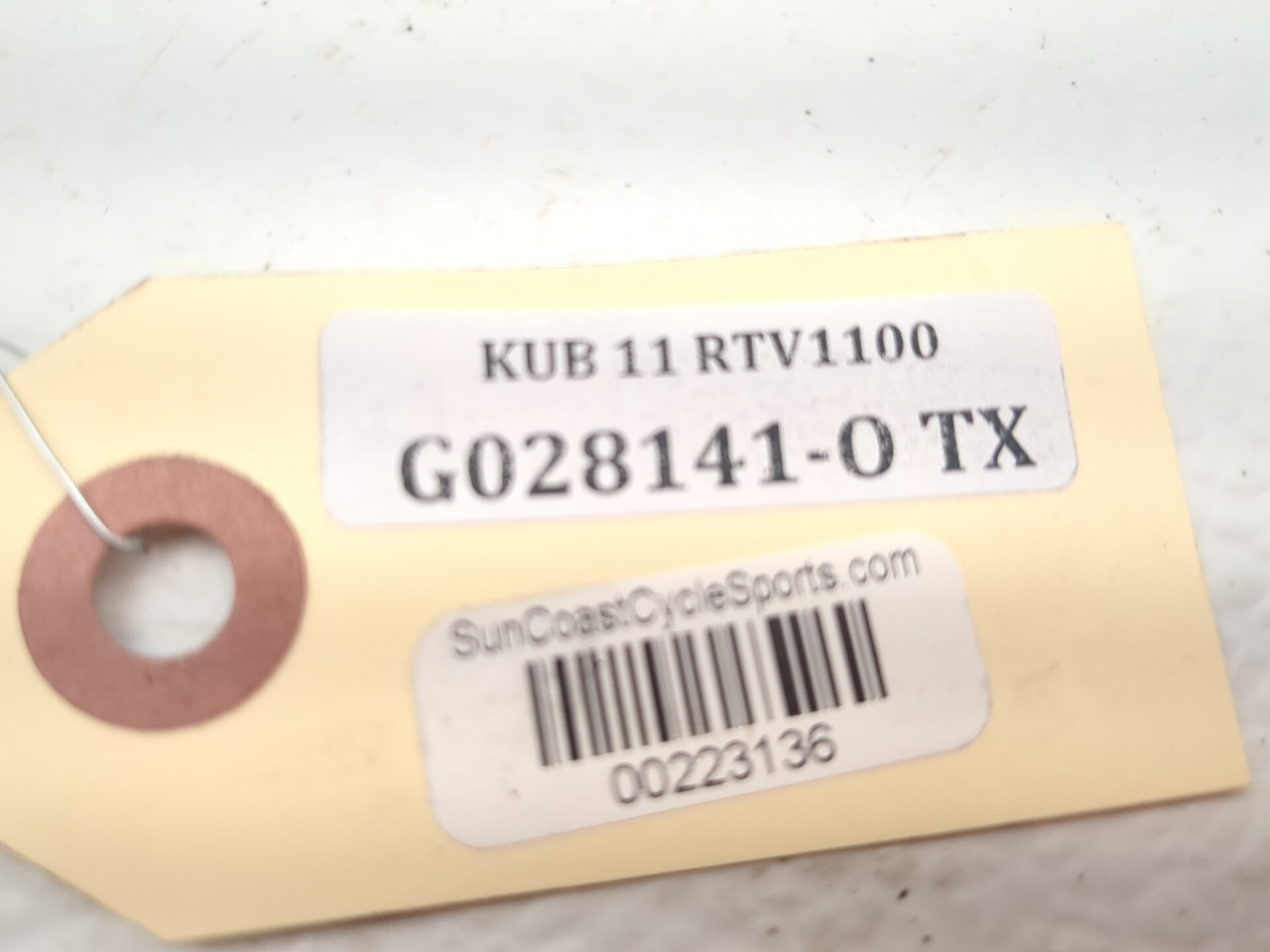 07-13 Kubota RTV 1100 Hydraulic Control Valve K7591-11133 - Sun