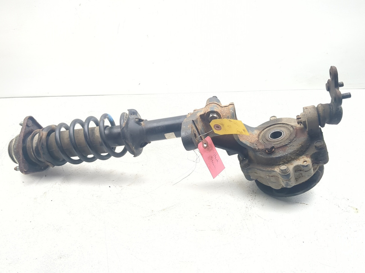 07-13 Kubota RTV 1100 Front Left Shock Strut With Steering Knuckle